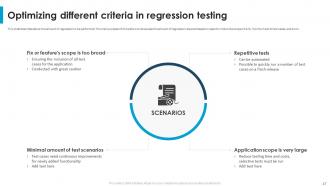 Regression Testing For Software Quality Mastery Powerpoint Presentation Slides Adaptable Captivating