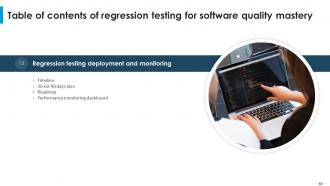 Regression Testing For Software Quality Mastery Powerpoint Presentation Slides Compatible Aesthatic