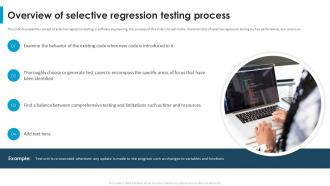 Regression Testing For Software Quality Overview Of Selective Regression Testing Process