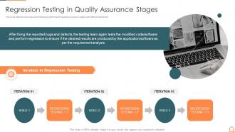 Regression testing in quality assurance stages agile quality assurance process