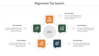 Regressive Tax System Ppt Powerpoint Presentation Portfolio Model Cpb