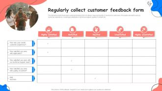 Regularly Collect Customer Feedback Form Adopting Successful Mobile Marketing