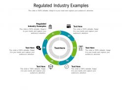 Regulated industry examples ppt powerpoint presentation styles graphics design cpb