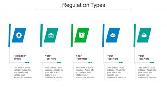 Regulation Types Ppt Powerpoint Presentation Infographic Template Show Cpb