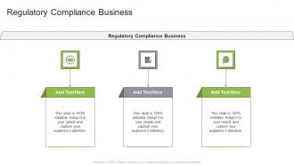 Regulatory Compliance Business In Powerpoint And Google Slides Cpb
