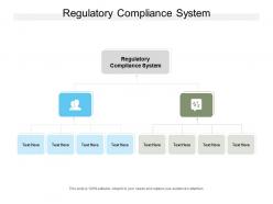 Regulatory compliance system ppt powerpoint presentation styles smartart cpb
