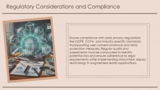 Regulatory Considerations And Compliance Microvision PPT Presentation ST AI SS