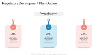 Regulatory Development Plan Outline In Powerpoint And Google Slides Cpb