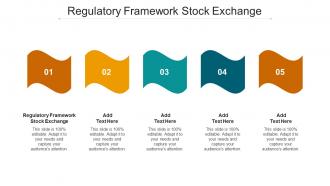 Regulatory Framework Stock Exchange Ppt Powerpoint Presentation Inspiration Cpb