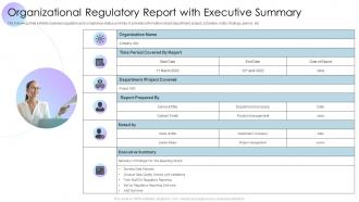 Regulatory Report Powerpoint Ppt Template Bundles