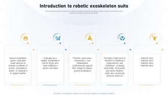 Rehabilitation IT Introduction To Robotic Exoskeleton Suits Ppt Summary Design Inspiration