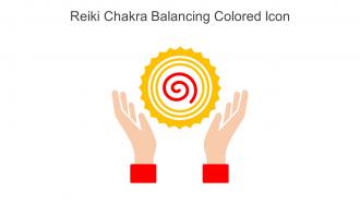 Reiki Chakra Balancing Colored Icon In Powerpoint Pptx Png And Editable Eps Format