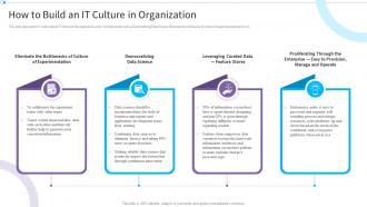 Reimagining It Service Post Pandemic World How To Build An It Culture In Organization