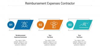 Reimbursement expenses contractor ppt powerpoint presentation templates cpb