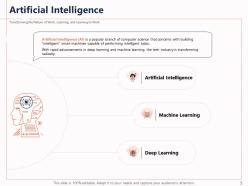 Reinforcement learning in ai powerpoint presentation slide templates complete deck