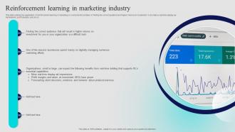 Reinforcement Learning In Marketing Industry Approaches Of Reinforcement Learning IT