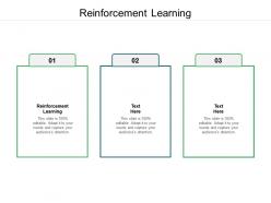 Reinforcement learning ppt powerpoint presentation pictures slides cpb