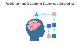 Reinforcement Q Learning Supervised Colored Icon In Powerpoint Pptx Png And Editable Eps Format