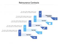 Reinsurance contracts ppt powerpoint presentation visual aids icon cpb