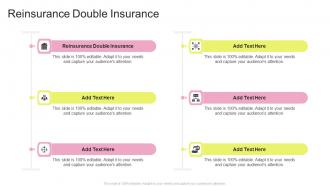 Reinsurance Double Insurance In Powerpoint And Google Slides Cpb
