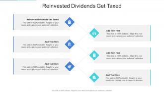 Reinvested Dividends Get Taxed In Powerpoint And Google Slides Cpb
