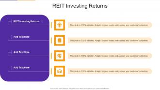 Reit Investing Returns In Powerpoint And Google Slides Cpb