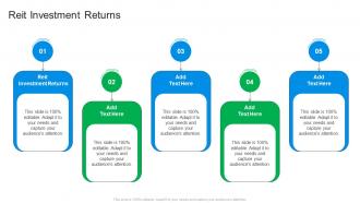 Reit Investment Returns In Powerpoint And Google Slides Cpb