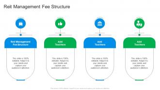 Reit Management Fee Structure In Powerpoint And Google Slides Cpb