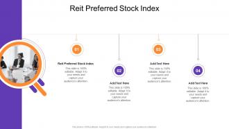 Reit Preferred Stock Index In Powerpoint And Google Slides Cpb