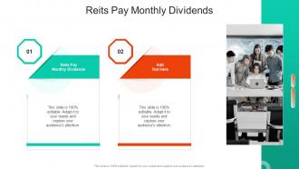 Reits Pay Monthly Dividends In Powerpoint And Google Slides Cpb