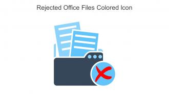Rejected Office Files Colored Icon In Powerpoint Pptx Png And Editable Eps Format
