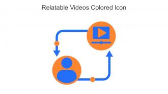Relatable Videos Colored Icon In Powerpoint Pptx Png And Editable Eps Format