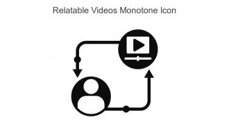 Relatable Videos Monotone Icon In Powerpoint Pptx Png And Editable Eps Format