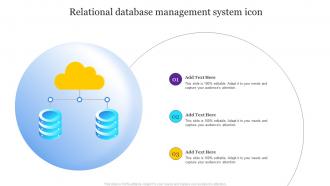 Relational Database Management System Icon