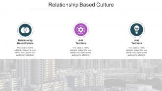 Relationship Based Culture In Powerpoint And Google Slides Cpb