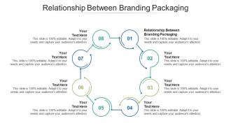 Relationship between branding packaging ppt powerpoint presentation influencers cpb