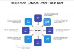 Relationship between deficit public debt ppt powerpoint presentation gallery cpb