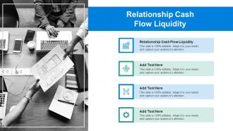 Relationship Cash Flow Liquidity In Powerpoint And Google Slides Cpb