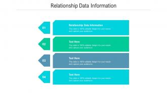 Relationship data information ppt powerpoint presentation slides graphics download cpb