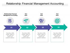 Relationship financial management accounting ppt powerpoint infographics cpb
