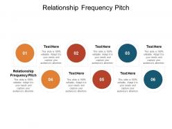 Relationship frequency pitch ppt powerpoint presentation gallery example cpb