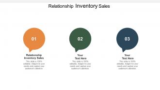 Relationship inventory sales ppt powerpoint presentation icon mockup cpb