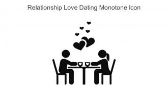 Relationship Love Dating Monotone Icon In Powerpoint Pptx Png And Editable Eps Format