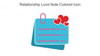 Relationship Love Note Colored Icon In Powerpoint Pptx Png And Editable Eps Format