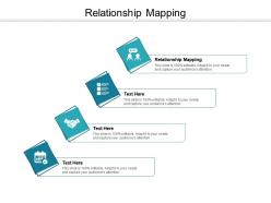Relationship mapping ppt powerpoint presentation model structure cpb