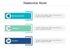 Relationship model ppt powerpoint presentation inspiration images cpb