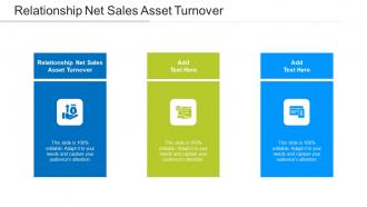 Relationship Net Sales Asset Turnover Ppt PowerPoint Presentation Portfolio Cpb