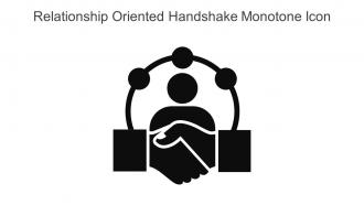 Relationship Oriented Handshake Monotone Icon In Powerpoint Pptx Png And Editable Eps Format