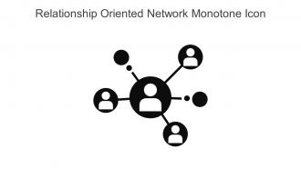 Relationship Oriented Network Monotone Icon In Powerpoint Pptx Png And Editable Eps Format