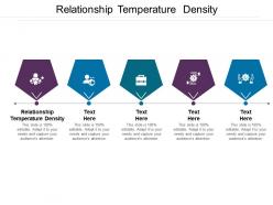 Relationship temperature density ppt powerpoint presentation slides infographics cpb
